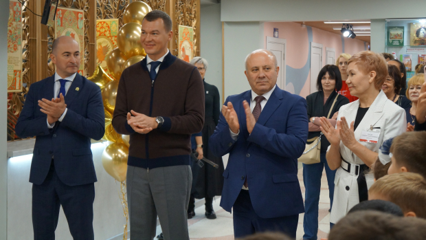 Торжественное открытие Центральной городской детской библиотеки им. А. Гайдара – библиотеки нового поколения