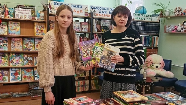 Завершилась десятая общероссийская акция «Дарите книги с любовью»