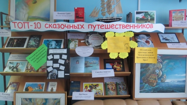 «ТОП – 10 сказочных путешественников»
