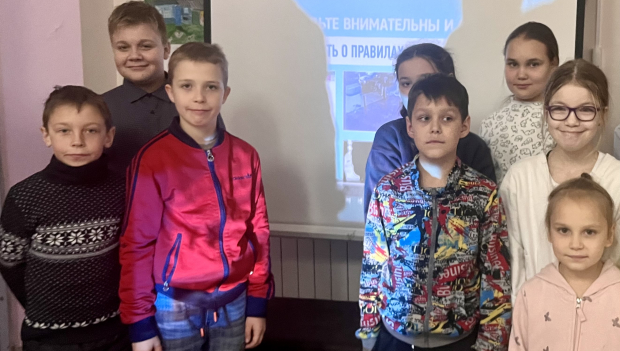 О безопасности зимой поговорили в Детской библиотеке-филиале № 5
