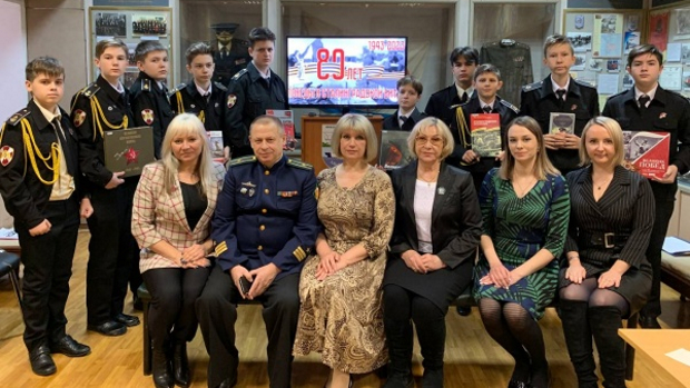 Военно-патриотический месячник проходит в Детской библиотеке-филиале № 1