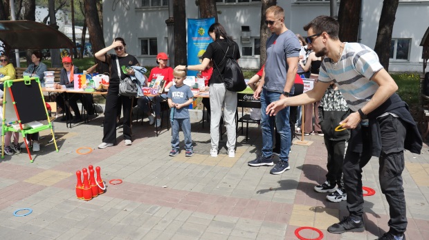 В Краевом дне здоровья и спорта приняли участие детские библиотеки Хабаровска